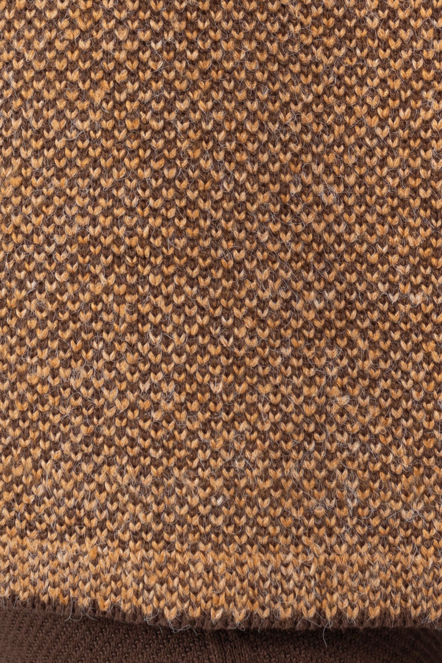 Women’s Reversible Knit Coat Brown – Elegant and Comfortable